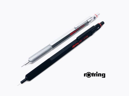 德國 rotring 洛登 金屬筆桿 專業製圖自動鉛筆（600型 0.5mm）