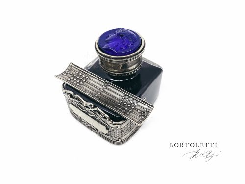 義大利 Bortoletti CAL60 Inkwell 白銅 鋼筆用黑色 墨水瓶