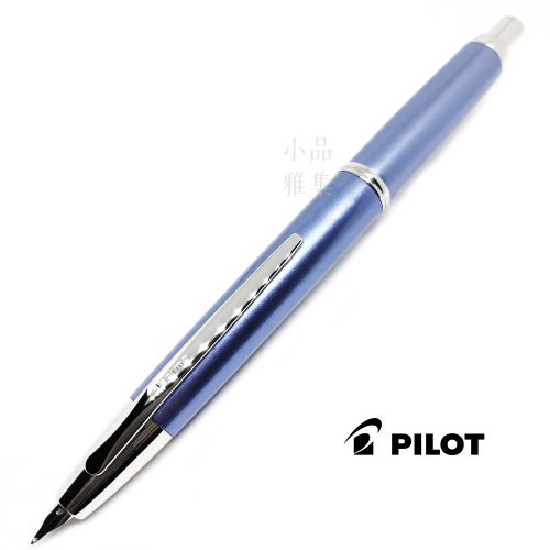 日本 PILOT 百樂 Capless Decimo 18K 鋼筆（淺藍）