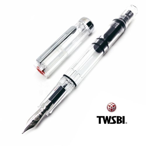 臺灣 TWSBI 三文堂 ECO 活塞鋼筆（全透明）