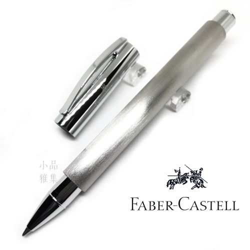 德國 Faber-Castell 輝柏 Ambition 成吉思汗 銀絲不鏽鋼 鋼珠筆(148122)