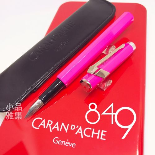 瑞士卡達Caran d'Ache 849 鋼筆 (螢光粉)