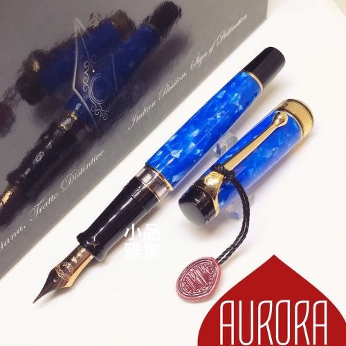 義大利 AURORA Mare 18K 限量鋼筆