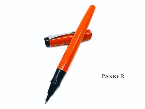 派克 PARKER 美國製 BIG RED 鋼珠/原子兩用筆（橘色）