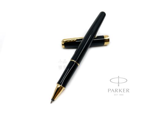 派克 Parker 新款Sonnet 卓爾系列 亮黑金夾 鋼珠筆