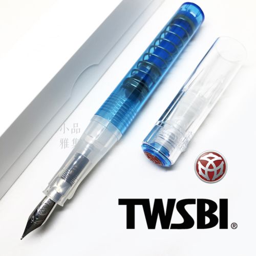 臺灣 TWSBI 三文堂 GO 彈力吸墨鋼筆（藍色）