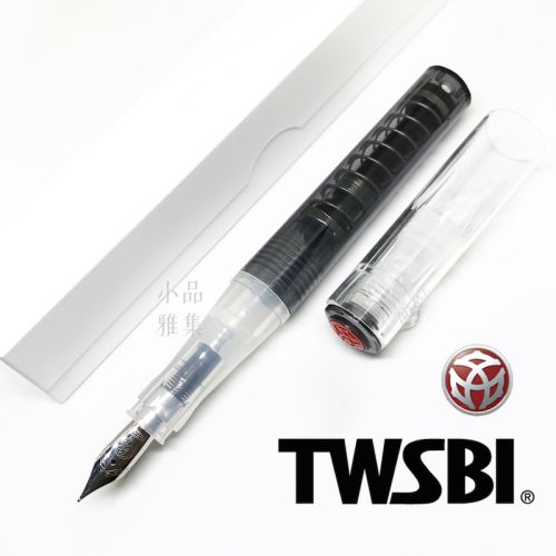 臺灣 TWSBI 三文堂 GO 彈力吸墨鋼筆（黑色）