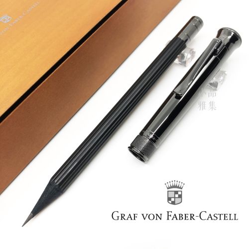 德國 Graf von Faber-Castell The perfect pencil 完美鉛筆 限定款極黑（Black 黑色雪松木）