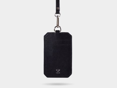 （預購商品，下單約3-5天可出貨）臺灣 SACA Vertical X badge holder 十字碳纖紋 三卡式證件套