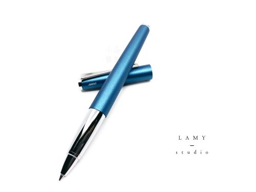 德國 Lamy Studio系列 2019限定色 366 aquamarine 海洋寶石藍 鋼珠筆