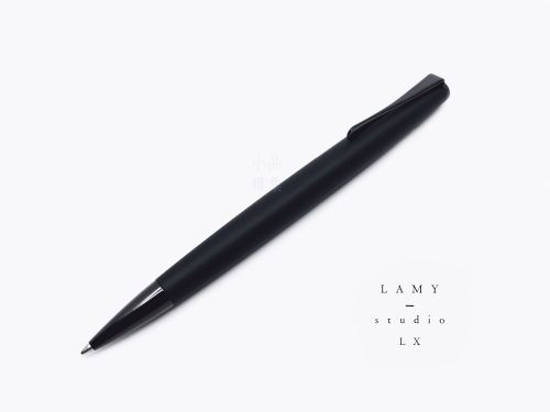 德國 Lamy Studio系列 2019限定色 266 Lx all black 奢華極黑 原子筆