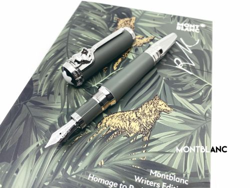 德國 Montblanc 萬寶龍 2019年 文學家系列 Homage to Rudyard Kipling 魯德亞德・吉卜林 限定款 18K 鋼筆