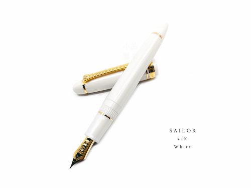 日本 Sailor 寫樂 Profit 21K金 鋼筆（珠光白）