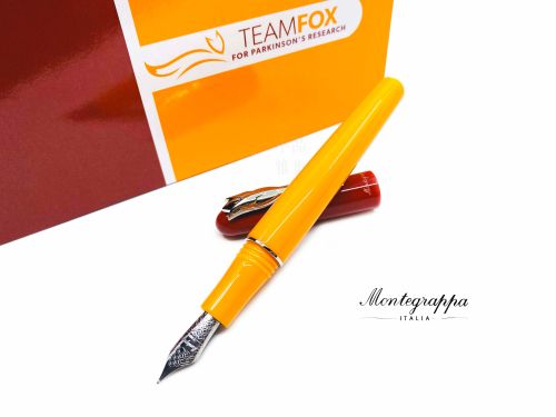 義大利 Montegrappa 萬特佳 Tulip for Team Fox 巴金森氏研究基金會 鋼筆