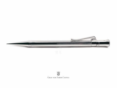 德國 Graf von Faber-Castell Classic 鍍白金 0.7mm 自動鉛筆