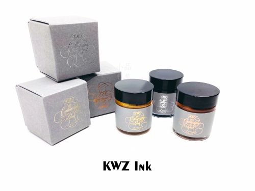 化學博士的手調墨水- KWZ Inks Calligraphy Ink 25ml 沾水筆專用墨水（三色可選）